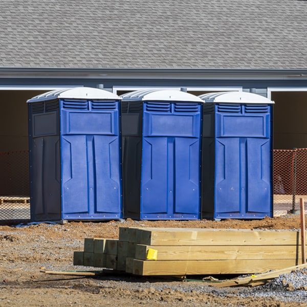 how can i report damages or issues with the portable restrooms during my rental period in Mormon Lake Arizona